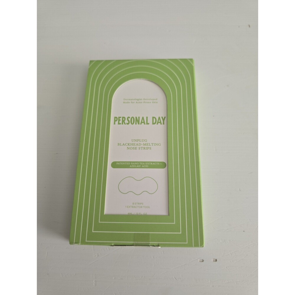 Personal day Unplug Blackhead Melting Nose Strips NEW